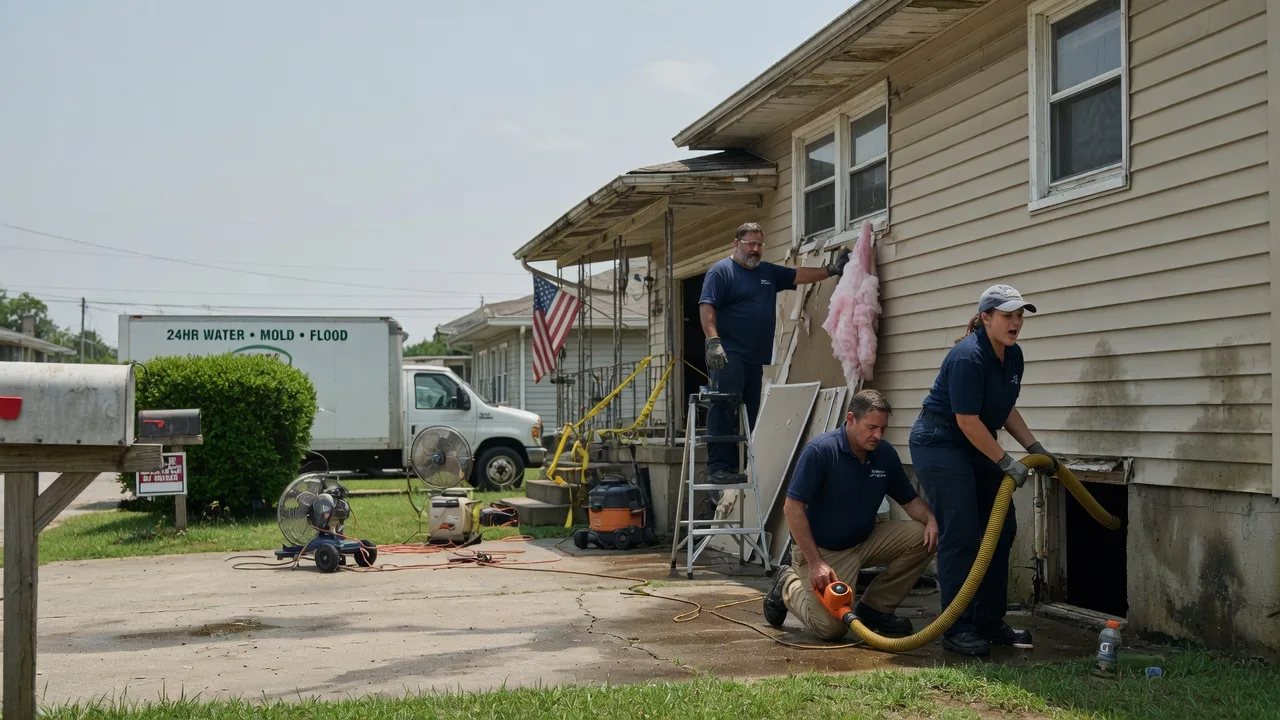 Water Damage Repair in Myrtle, MS near me